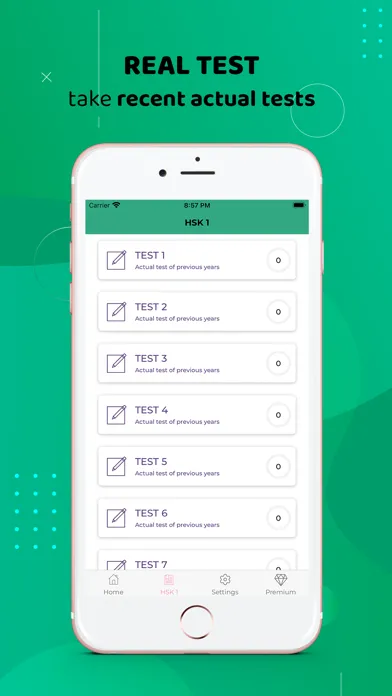 HSK Test Online Exam Practice Screenshots