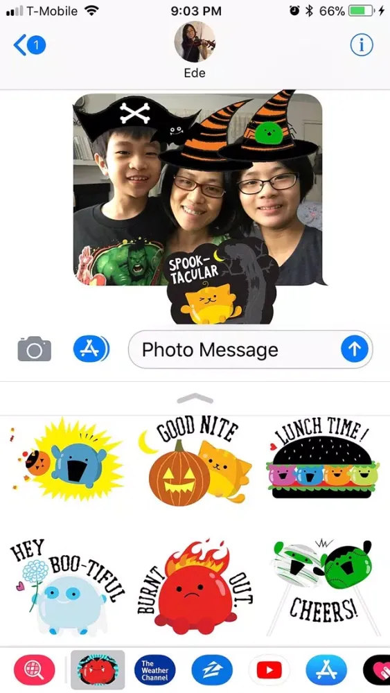 Capturas de pantalla de Mochi Halloween Stickers