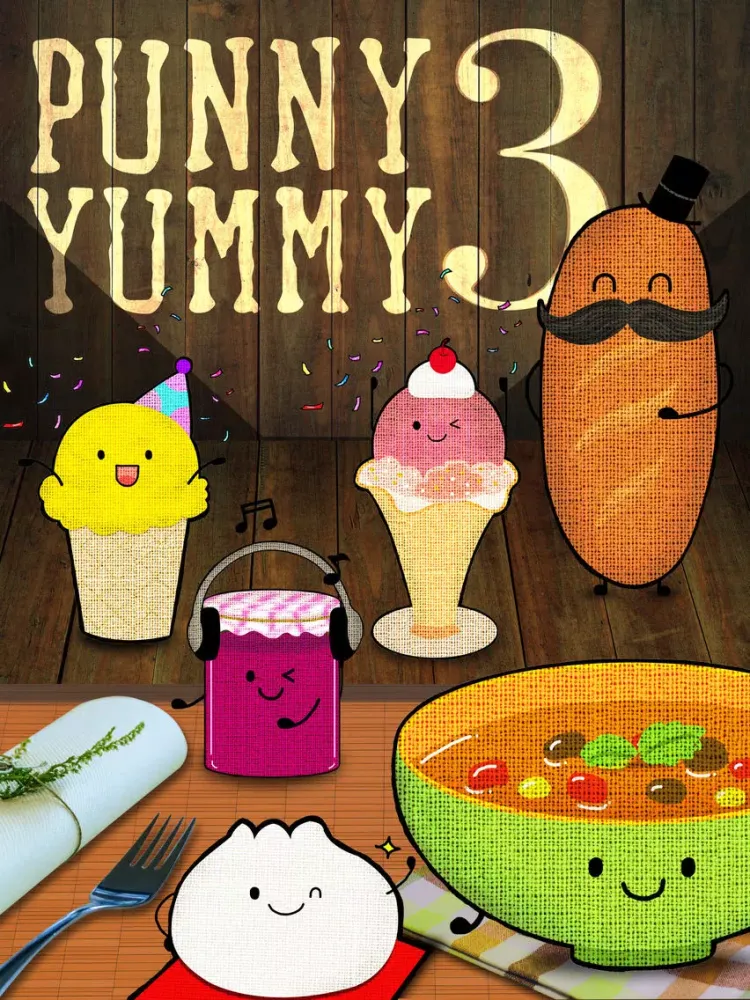 Ảnh chụp màn hình của Punny Yummy 3 iPad 