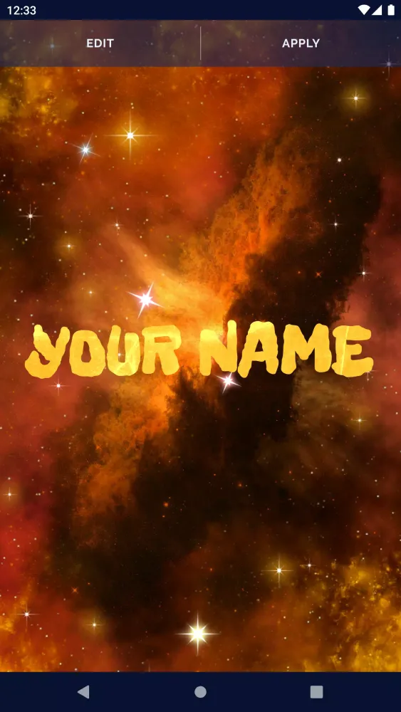 Night Sky Stars Live Wallpaper Screenshots