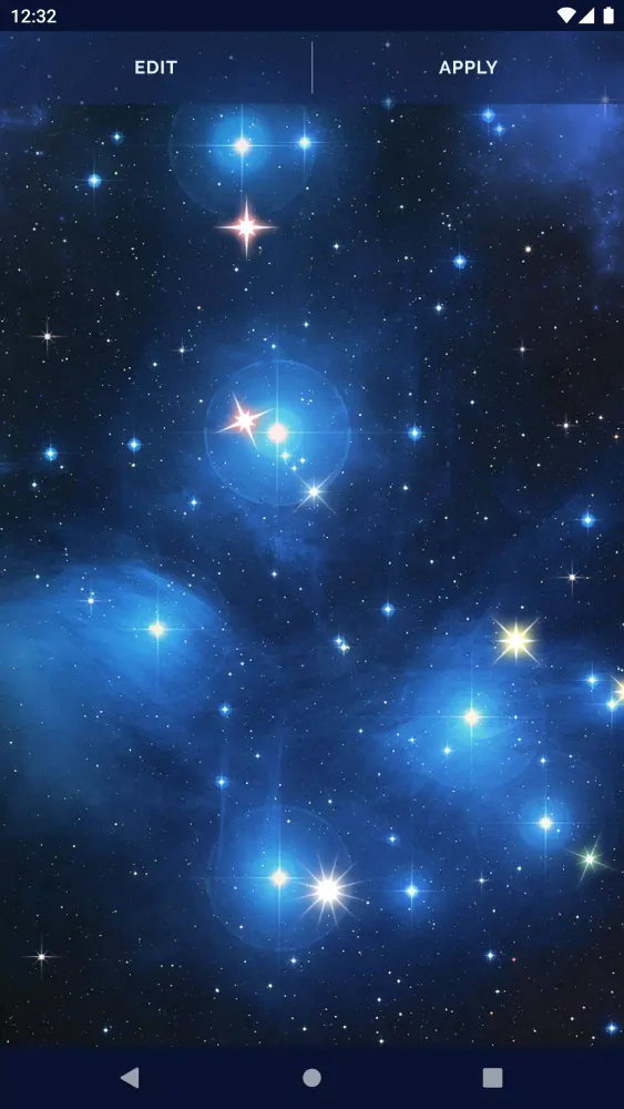 Night Sky Stars Live Wallpaper Screenshots
