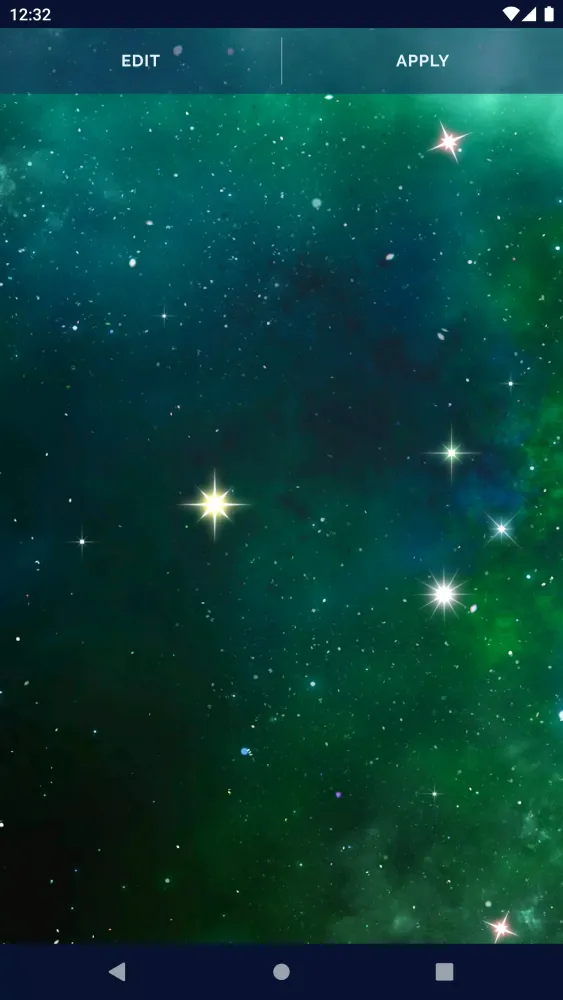 Night Sky Stars Live Wallpaper Screenshots