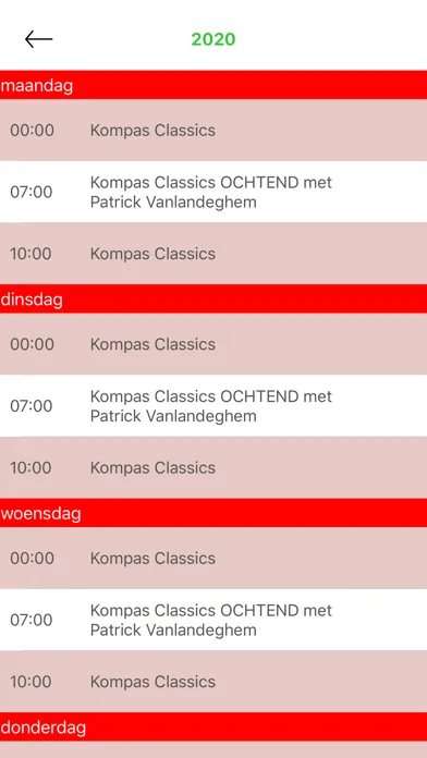 Radio Kompas Screenshots
