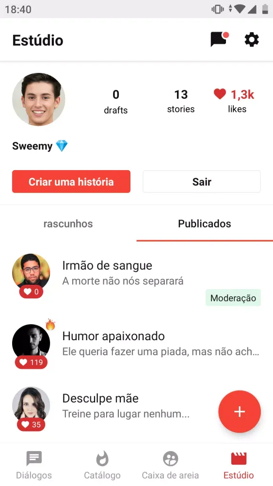 i love you – chat stories Screenshots