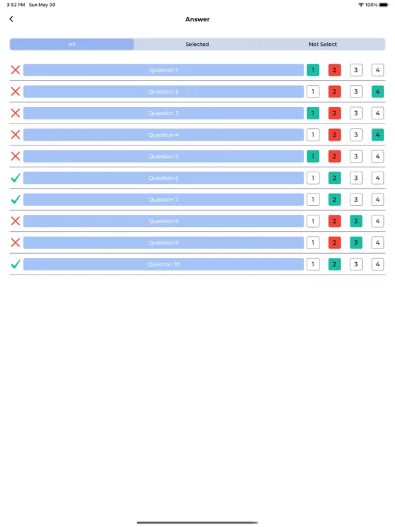 JLPT N3 TEST JAPANESE EXAM iPad  スクリーンショット
