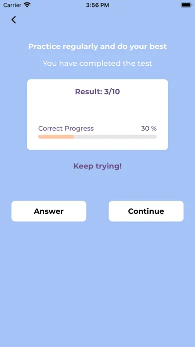 JLPT N3 TEST JAPANESE EXAM スクリーンショット