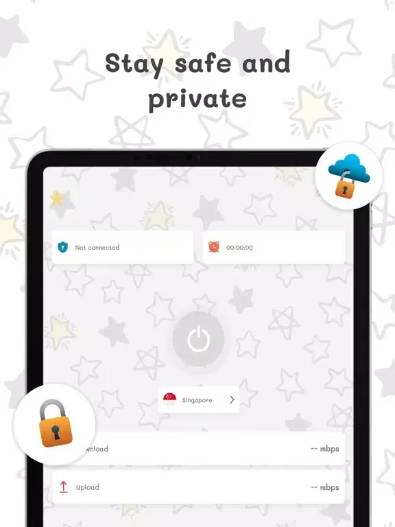 5Star VPN: Ultra Fast & Secure iPad  스크린샷