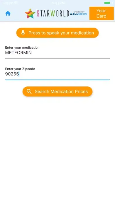 Скриншоты Starworld Medication Discount