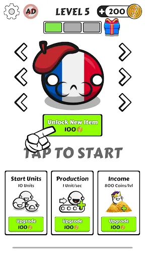 Country Balls Io: Battle Arena Screenshots
