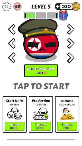 Country Balls Io: Battle Arena Screenshots