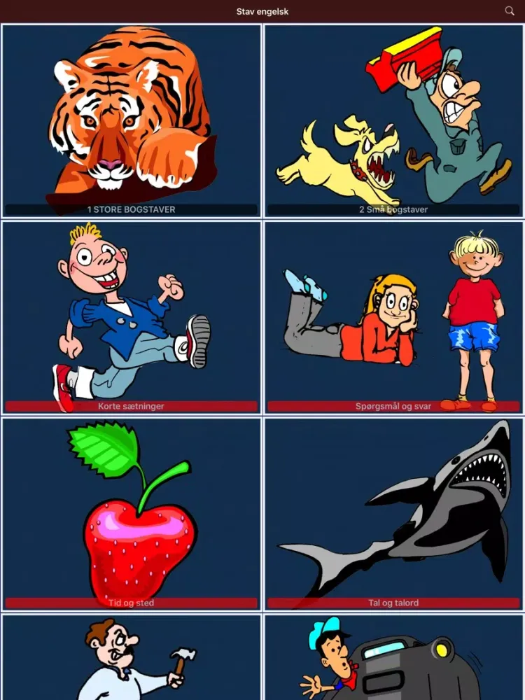 Engelsk - Stav og læs iPad  স্ক্রিনশট