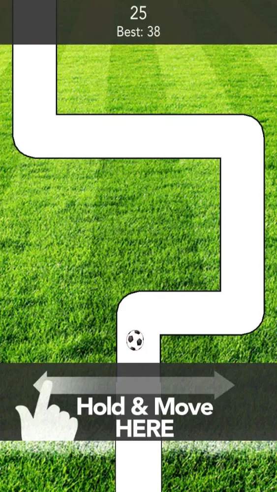 Stay in Line – White Lines Soccer Edition স্ক্রিনশট