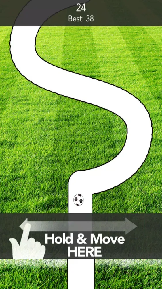 Stay in Line – White Lines Soccer Edition স্ক্রিনশট