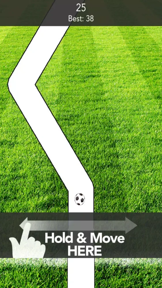 Stay in Line – White Lines Soccer Edition স্ক্রিনশট