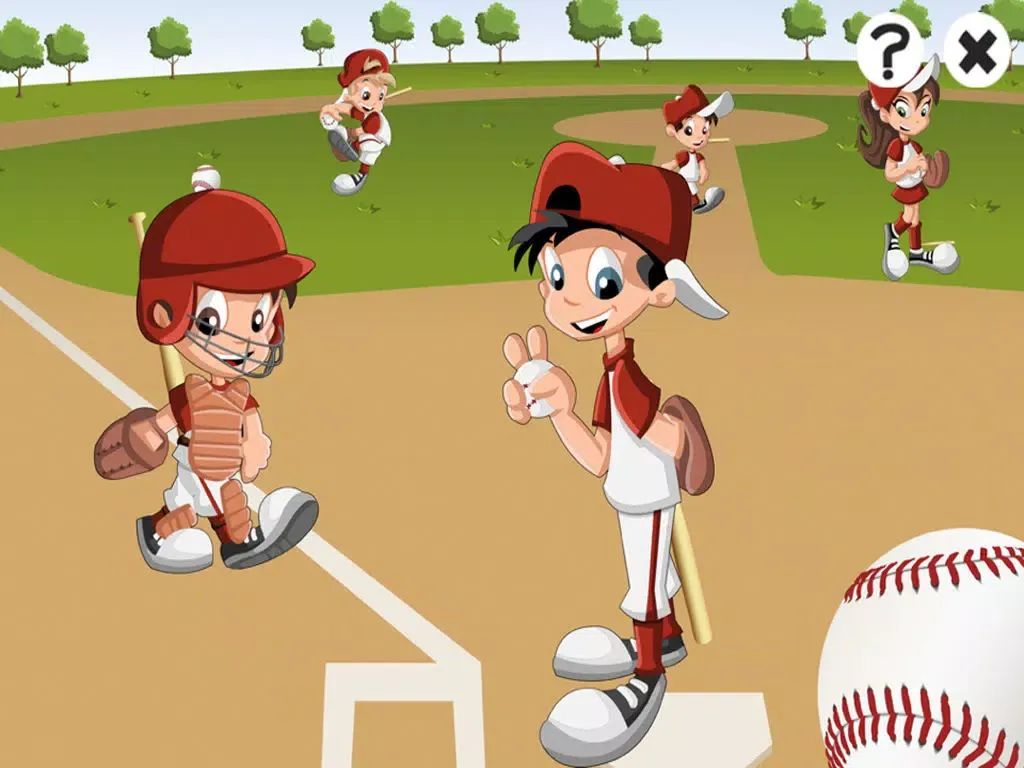 Скриншоты American Baseball Learn-ing Game for Children in Nursery School iPad 