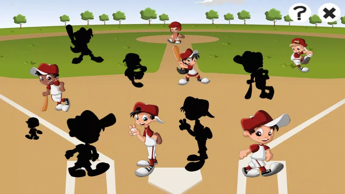 Скриншоты American Baseball Learn-ing Game for Children in Nursery School