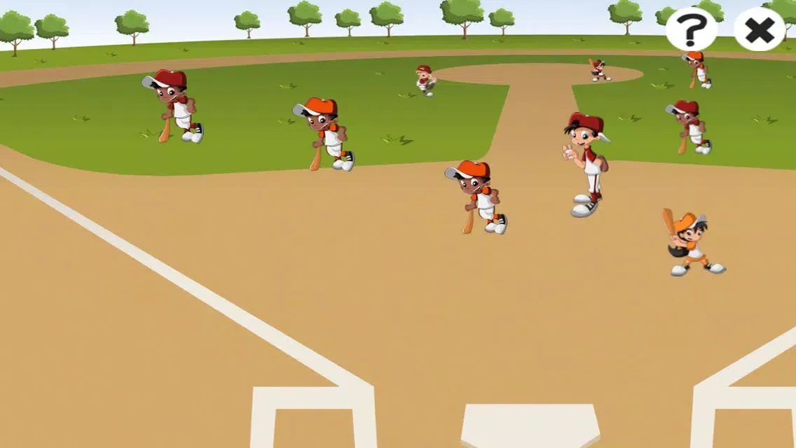 Скриншоты American Baseball Learn-ing Game for Children in Nursery School