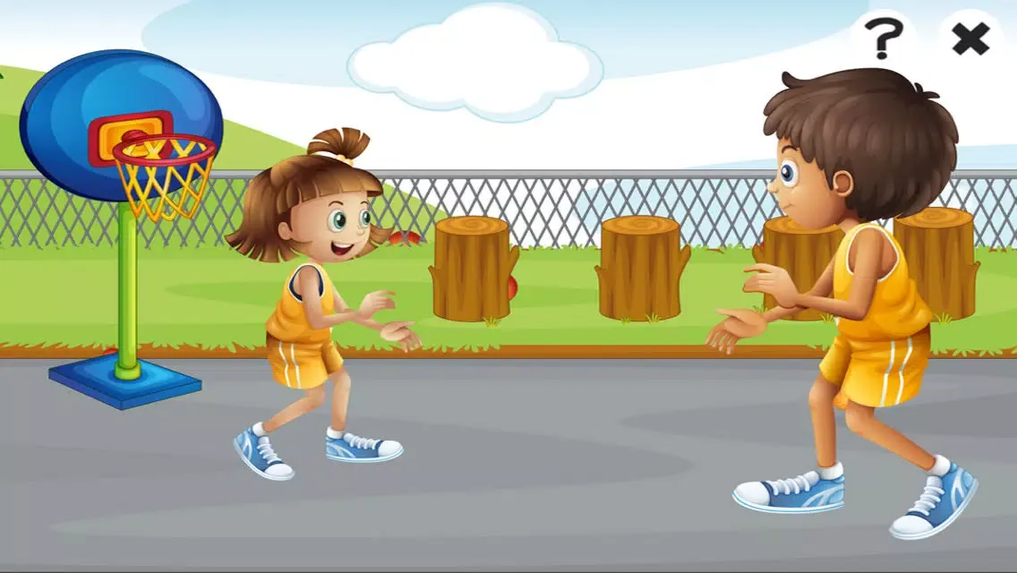 Screenshot di American Basketball Learning Game for Children: Learn for Nursery School