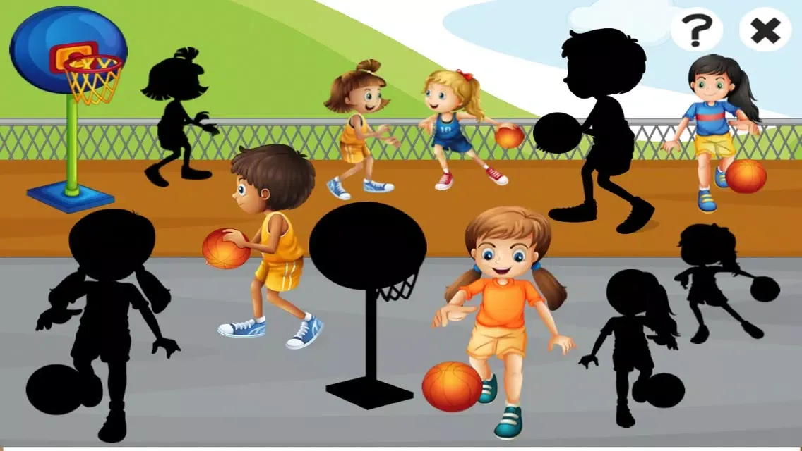 Screenshot di American Basketball Learning Game for Children: Learn for Nursery School