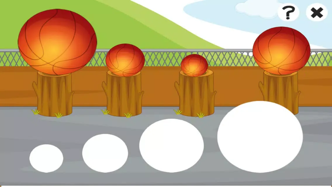 Screenshot di American Basketball Learning Game for Children: Learn for Nursery School