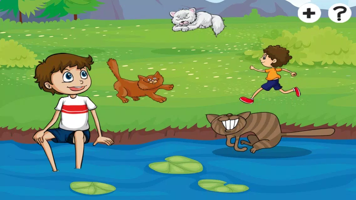 Скриншоты A Cat Learning Game for Children: Learn and play for nursery school