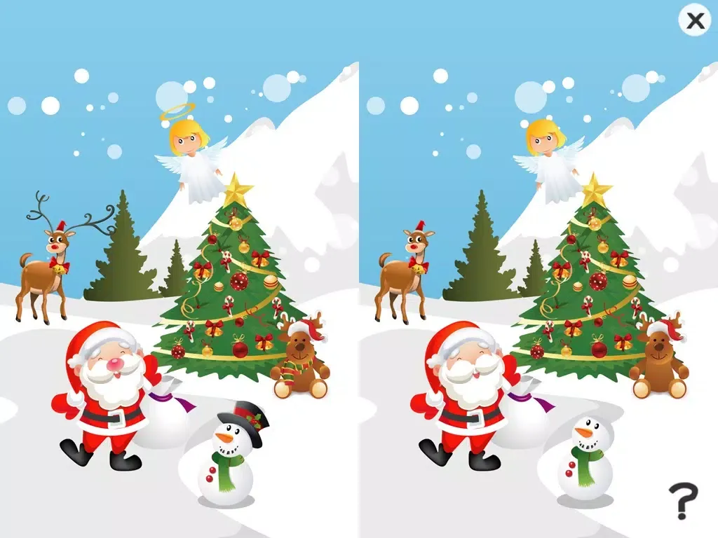 تصاویر Christmas Game for Children: Learn with Santa Claus iPad 