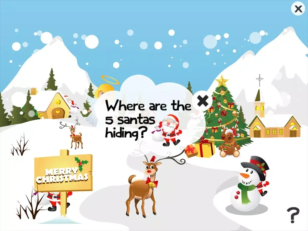تصاویر Christmas Game for Children: Learn with Santa Claus iPad 