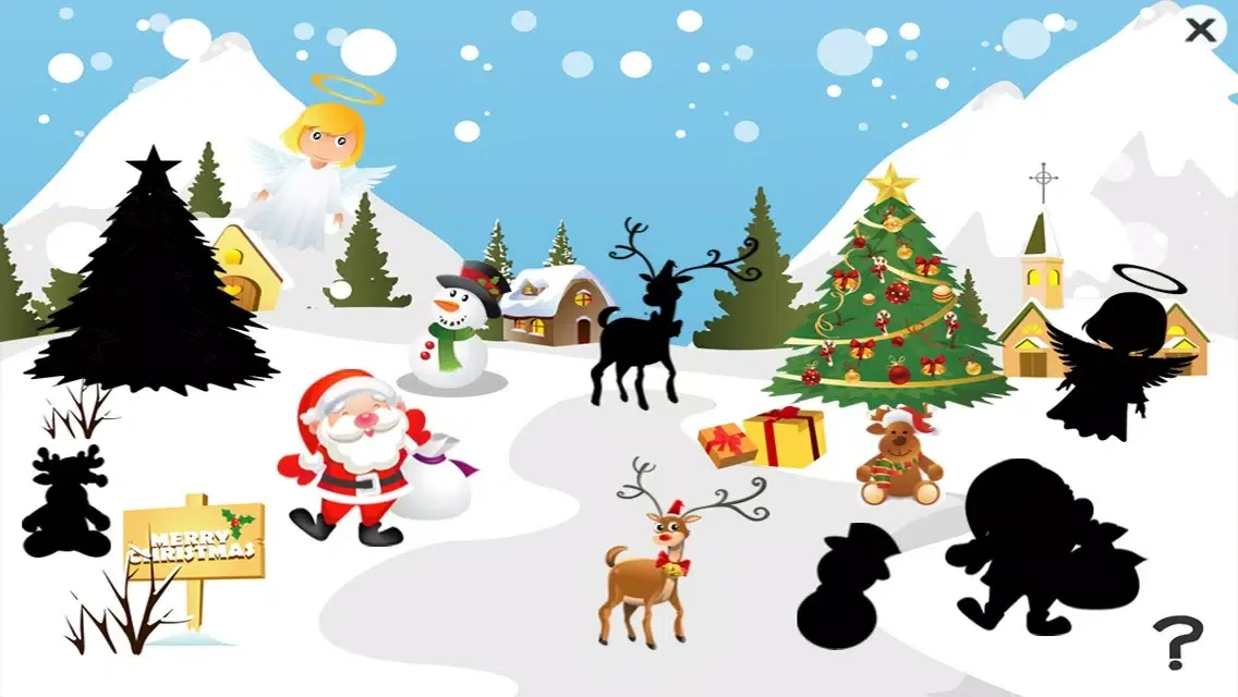 تصاویر Christmas Game for Children: Learn with Santa Claus