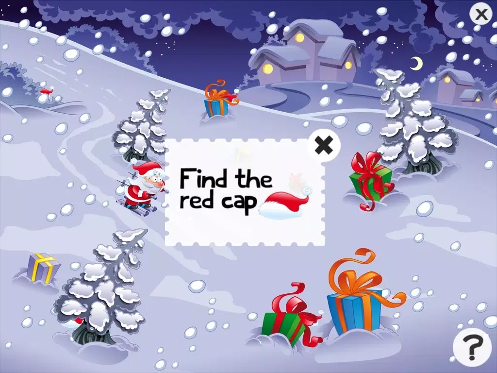 A Christmas Game for Children with Puzzles for the Holiday Season iPad  স্ক্রিনশট