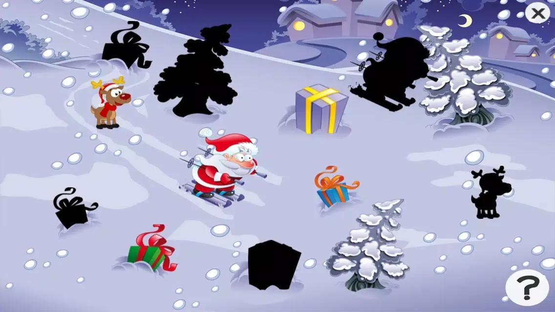 A Christmas Game for Children with Puzzles for the Holiday Season স্ক্রিনশট