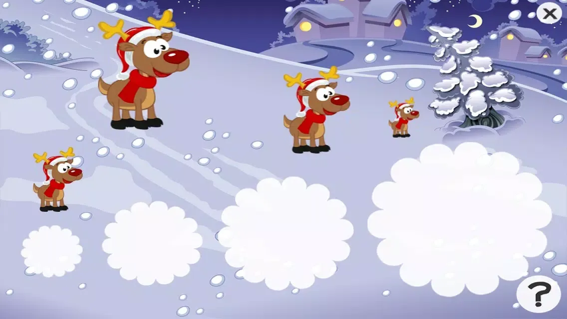A Christmas Game for Children with Puzzles for the Holiday Season স্ক্রিনশট
