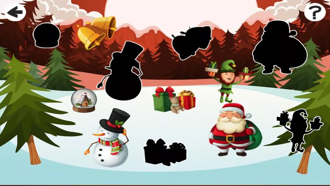 A Christmas Tale: a game to learn and play for children with animals of the snowy wood应用截图