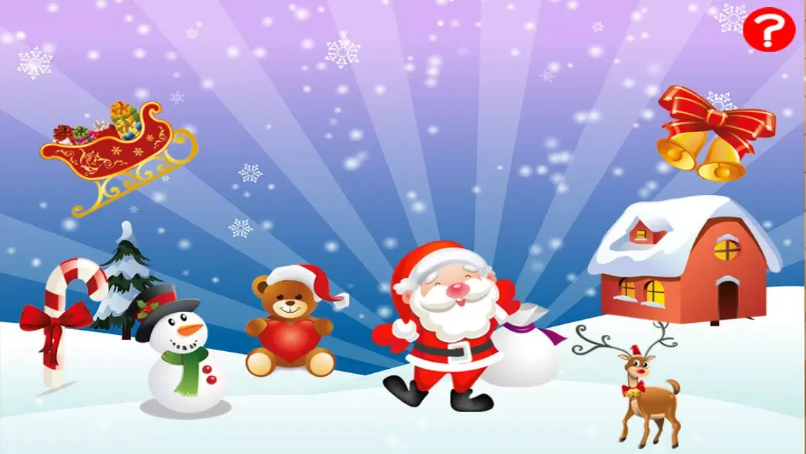 Capturas de pantalla de ABC Christmas games for children to train your spell-ing skills with Xmas animals of the forest