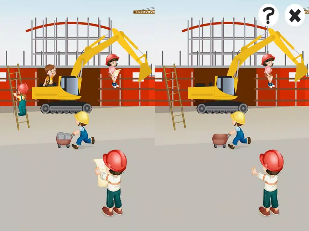 Capturas de pantalla de A Construction Site Learning Game for Children: Learn about the builder iPad 