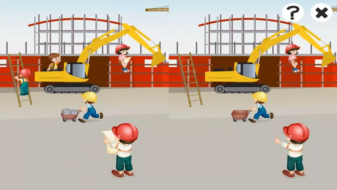 Capturas de pantalla de A Construction Site Learning Game for Children: Learn about the builder