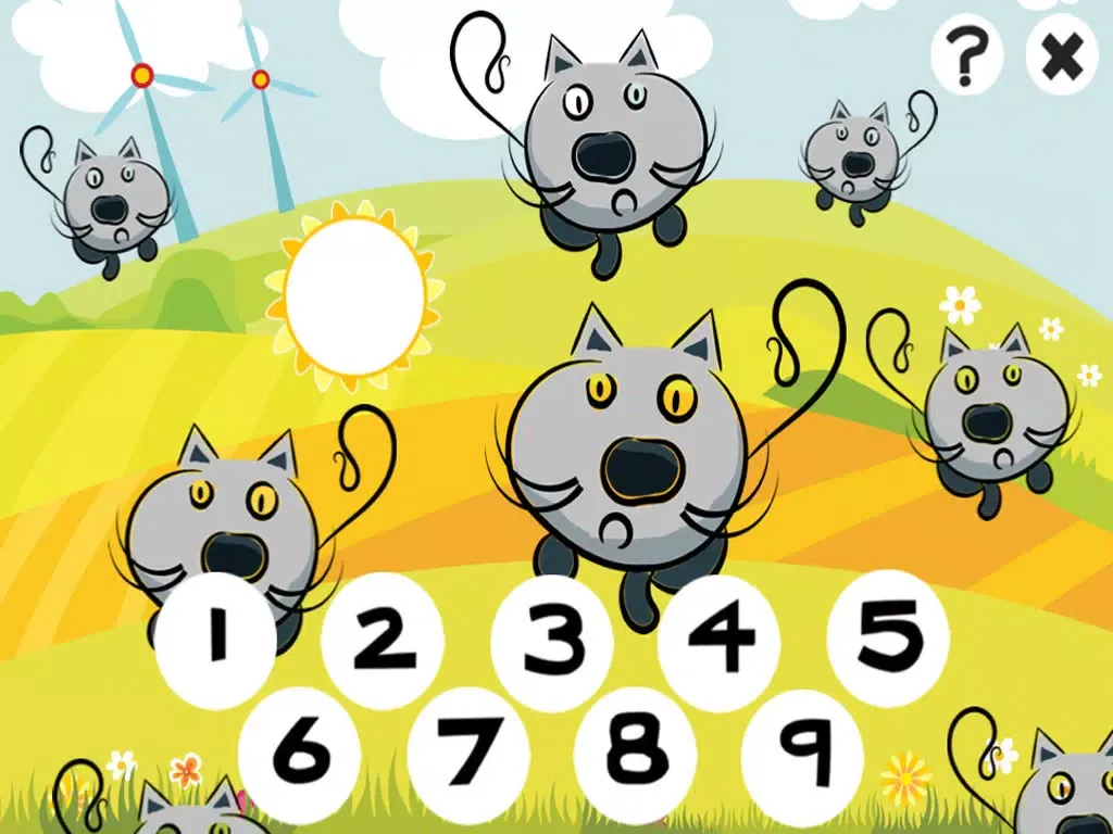 Animals of the Farm Counting Game for Children: Learn to Count Numbers 1-10 iPad  Screenshots