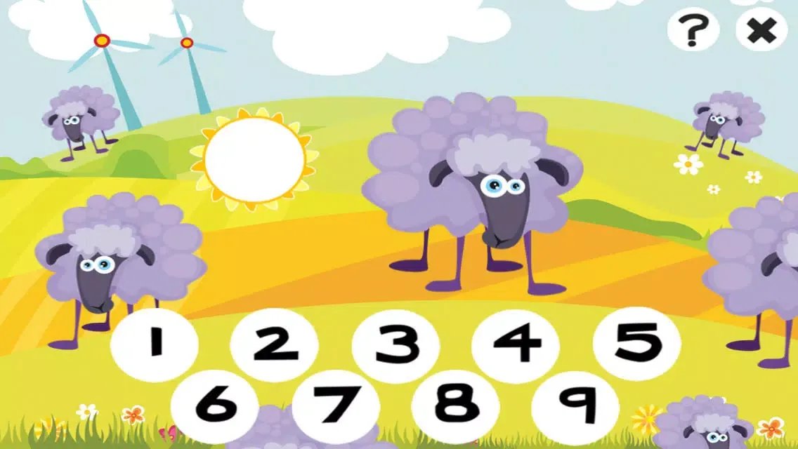 Animals of the Farm Counting Game for Children: Learn to Count Numbers 1-10 Screenshots