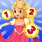 A Princess Tale Counting Game for Children: learn to count 1 - 10