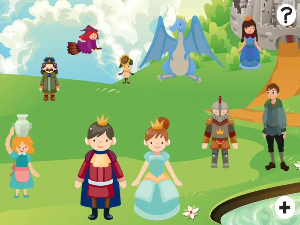 Zrzuty ekranu A Princess Tale Counting Game for Children: learn to count 1 - 10 iPad 
