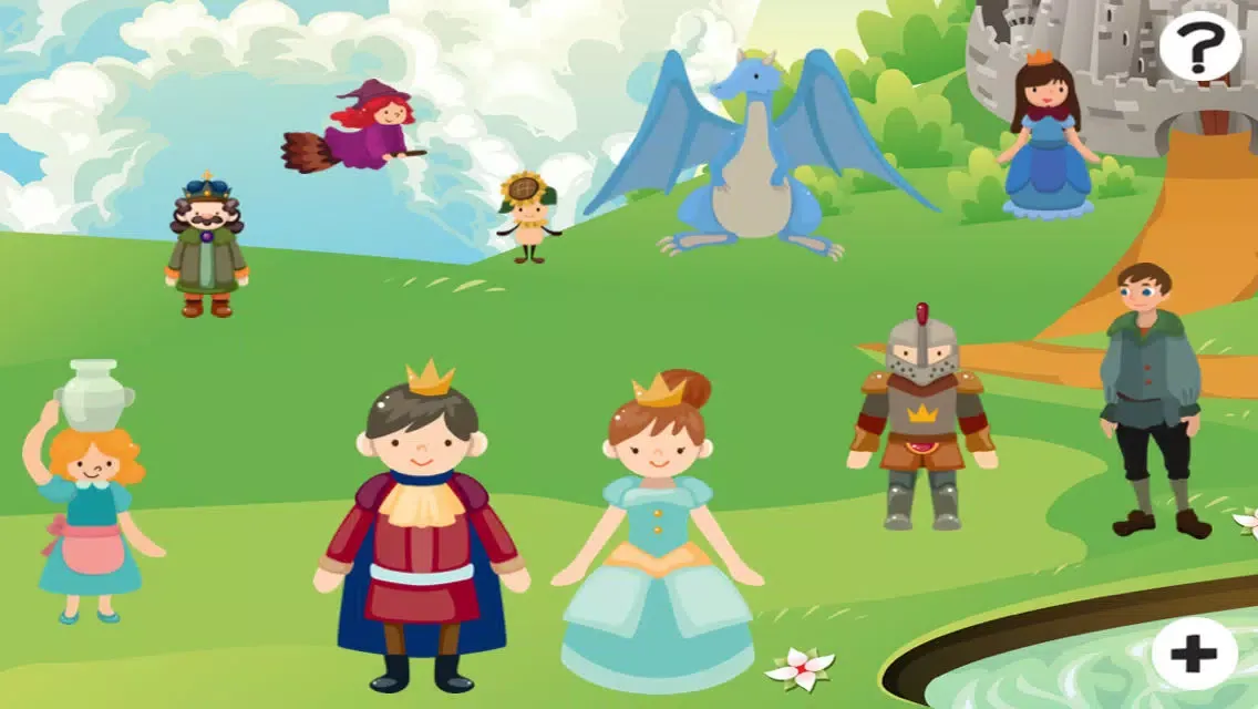 Zrzuty ekranu A Princess Tale Counting Game for Children: learn to count 1 - 10