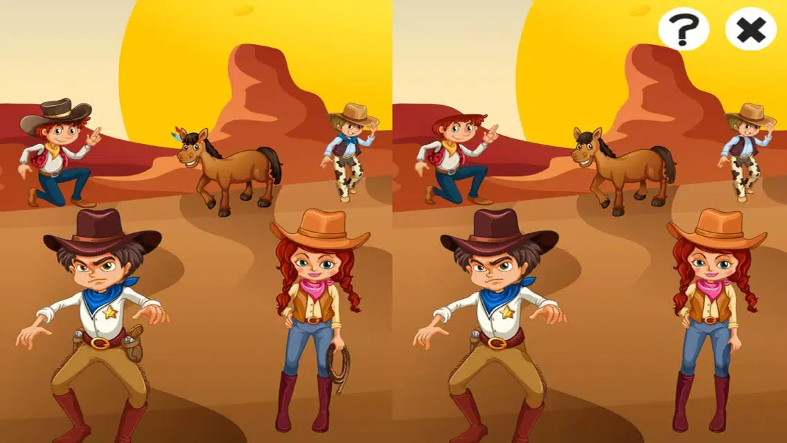 Скриншоты A Cowboys & Indians Learning Game for Children: Learn about the Wild West