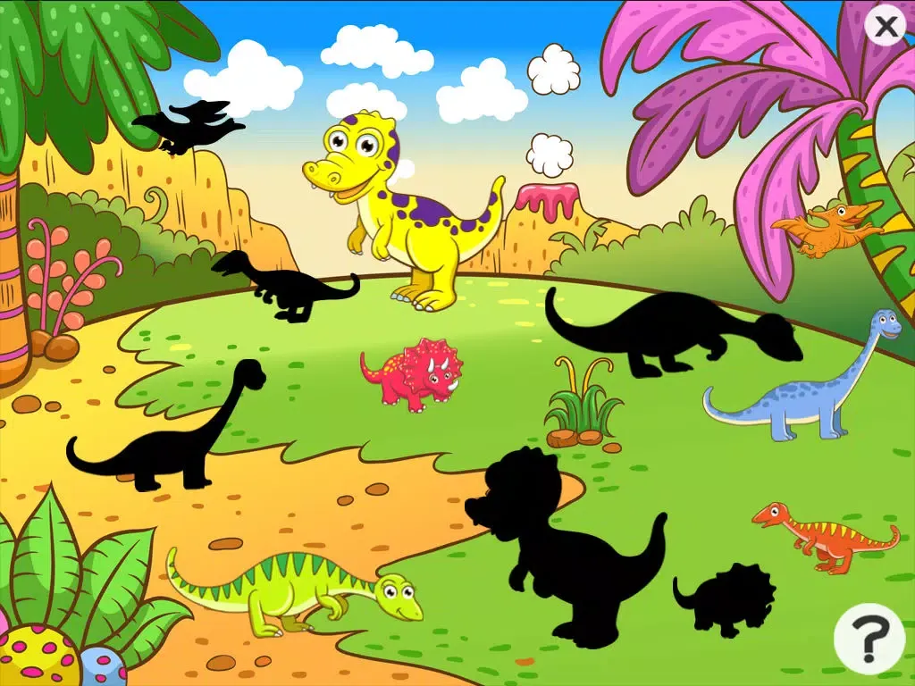صور A Dinosaurs Game for Children: Learn about dinos for kindergarten and pre-school iPad 