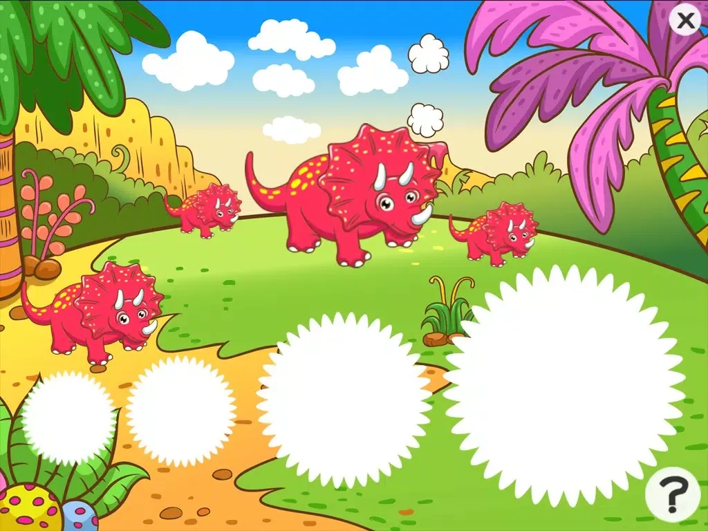 صور A Dinosaurs Game for Children: Learn about dinos for kindergarten and pre-school iPad 