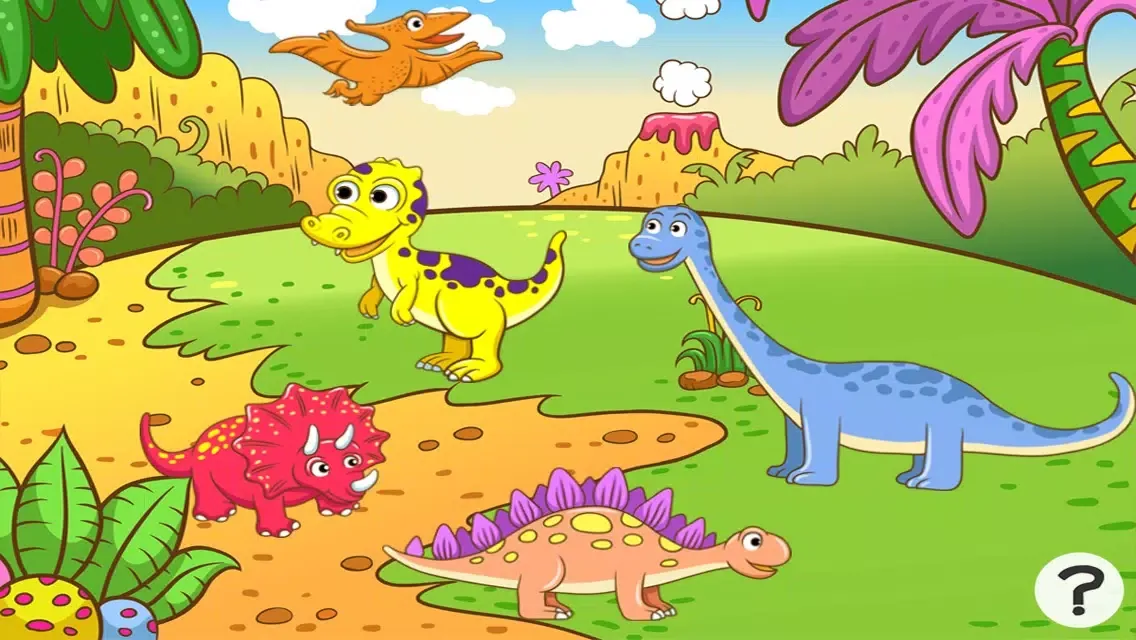 صور A Dinosaurs Game for Children: Learn about dinos for kindergarten and pre-school