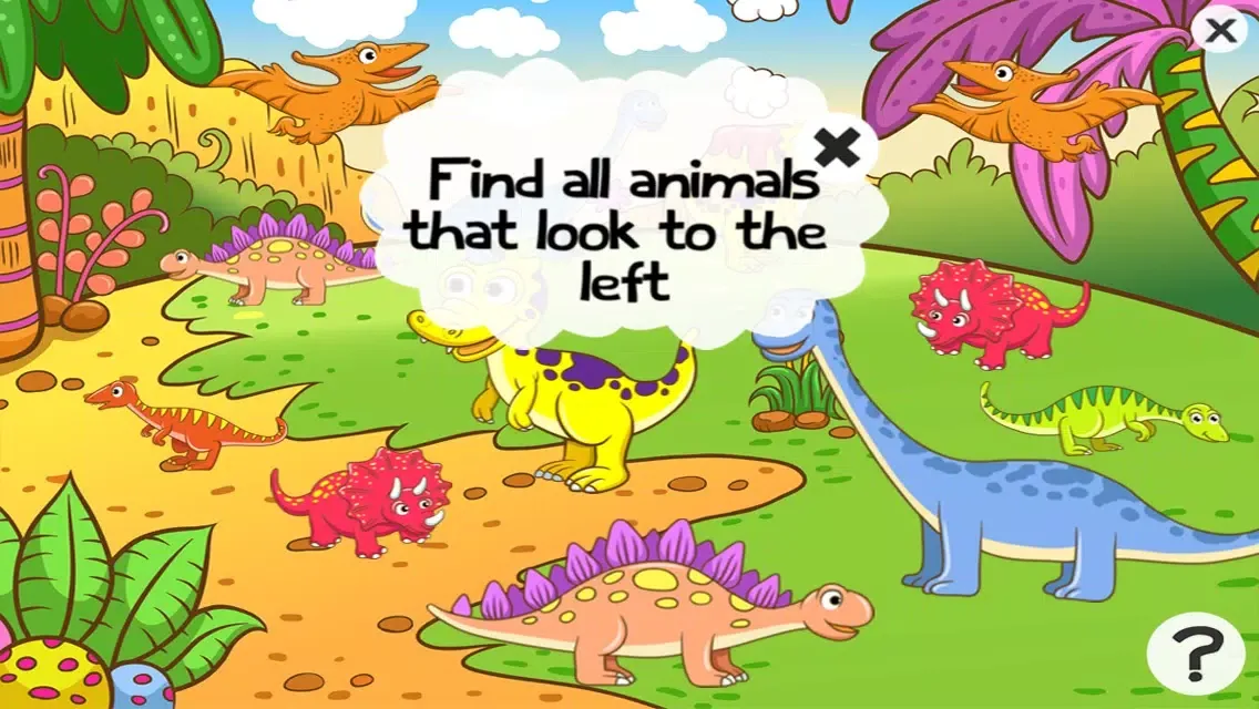 صور A Dinosaurs Game for Children: Learn about dinos for kindergarten and pre-school