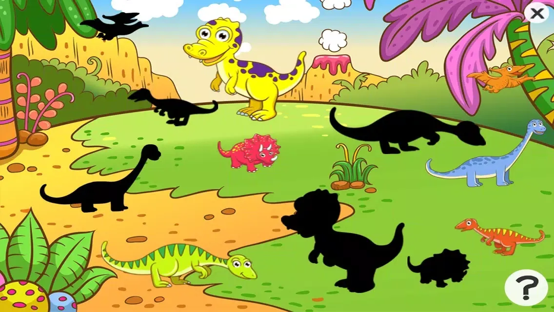 صور A Dinosaurs Game for Children: Learn about dinos for kindergarten and pre-school