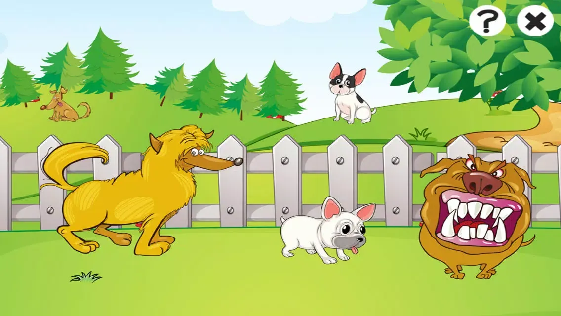 A Dog Learning Game for Children: Learn and play for nursery school Ekran Görüntüleri