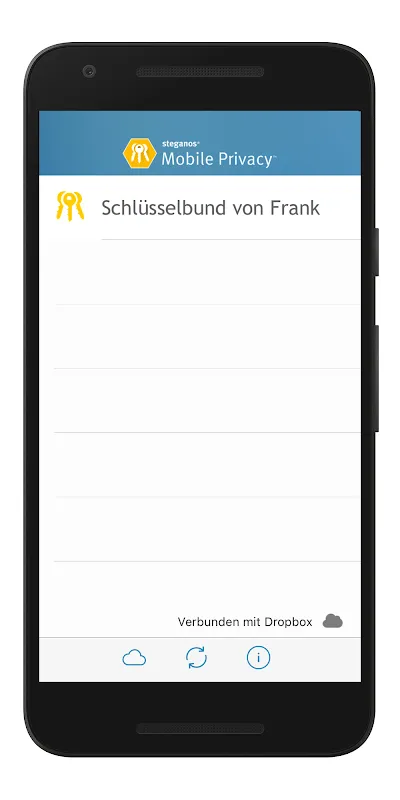Screenshot di Steganos Mobile Privacy