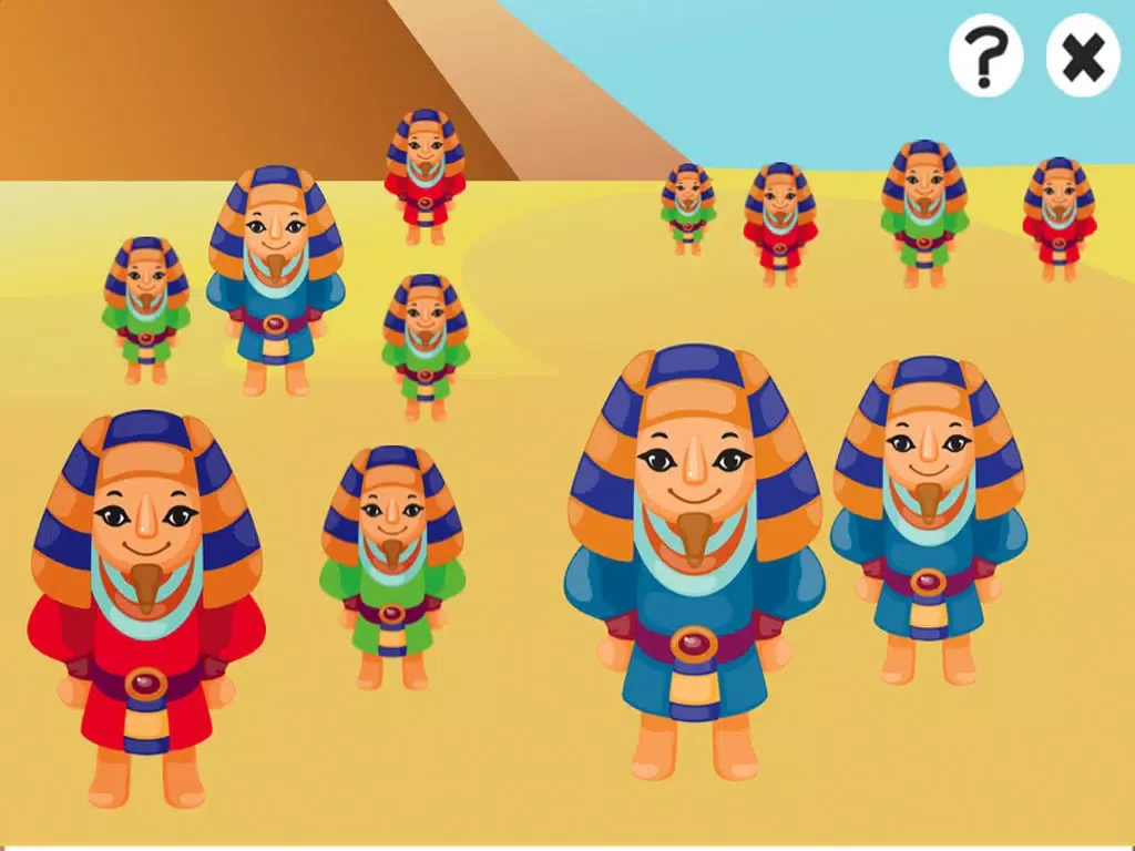 Ancient Egypt Learning Game for Children: Learn and Play with Mummy, Pharaoh and Pyramids iPad Screenshots