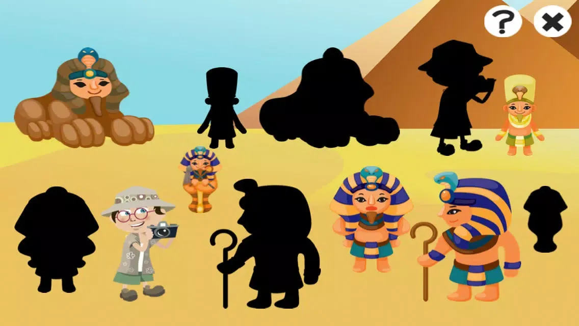 Ancient Egypt Learning Game for Children: Learn and Play with Mummy, Pharaoh and Pyramids Screenshots